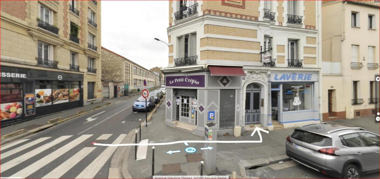 Studio 22M2 A Ivry/Seine-A 200 Metres De Paris. Proche Metro 7 エクステリア 写真